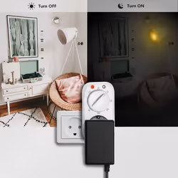 LogiLink ET0012 timer elettrico Bianco Timer quotidiano - Vista aggiuntiva 4