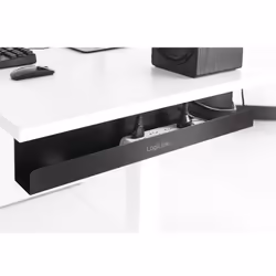 LogiLink KAB0070 organizer per cavi Scrivania Pannello passacavi Nero 1 pz - Vista aggiuntiva 7