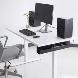 LogiLink KAB0070 organizer per cavi Scrivania Pannello passacavi Nero 1 pz - Vista aggiuntiva 8
