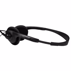 LogiLink HS0052 cuffia e auricolare Cablato A Padiglione Ufficio Nero - Vista aggiuntiva 5