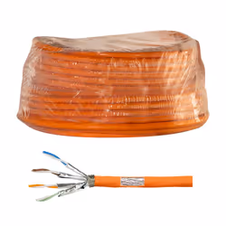 LogiLink CPV0058 cavo di rete Arancione 25 m Cat7 S/FTP (S-STP) - Vista aggiuntiva 4