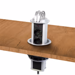 LogiLink LPS235A prolunghe e multiple 1,8 m 3 presa(e) AC Interno Nero, Argento - Vista aggiuntiva 7