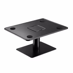 LogiLink BP0142, Supporto per computer portatile, Nero, Acciaio, 10 kg, -14 - 14°, 360°