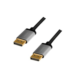 LogiLink CDA0101 cavo DisplayPort 2 m Nero, Grigio