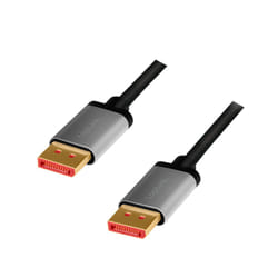 LogiLink CDA0104 cavo DisplayPort 1 m Nero, Grigio