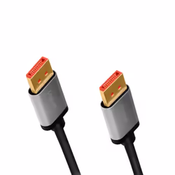 LogiLink CDA0104 cavo DisplayPort 1 m Nero, Grigio