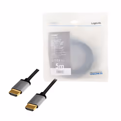 LogiLink CHA0103 cavo HDMI 5 m HDMI tipo A (Standard) Nero - Vista aggiuntiva 4