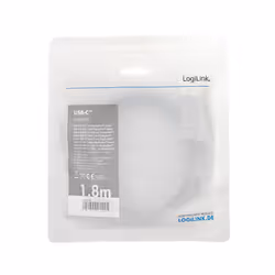LogiLink CUA0100 adattatore per inversione del genere dei cavi DisplayPort USB 3.2 Gen1 Type-C Nero, Grigio