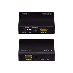 LogiLink HD0055 convertitore audio Nero - Vista aggiuntiva 8