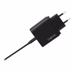 LogiLink PA0258 Caricabatterie per dispositivi mobili Universale Nero AC Ricarica rapida Interno - Vista aggiuntiva 4