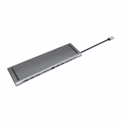LogiLink UA0373 replicatore di porte e docking station per laptop Cablato USB 3.2 Gen 1 (3.1 Gen 1) Type-C Alluminio - Vista aggiuntiva 4