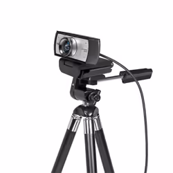LogiLink UA0377 webcam 2 MP 1920 x 1080 Pixel USB 2.0 Nero, Argento - Vista aggiuntiva 4