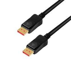 LogiLink CDV0100 cavo DisplayPort 10 m Nero