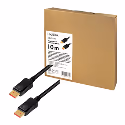 LogiLink CDV0100 cavo DisplayPort 10 m Nero - Vista aggiuntiva 7
