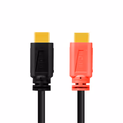 LogiLink CHV0100 cavo HDMI 10 m HDMI tipo A (Standard) Nero, Rosso - Vista aggiuntiva 2
