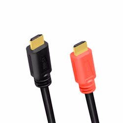 LogiLink CHV0100 cavo HDMI 10 m HDMI tipo A (Standard) Nero, Rosso - Vista aggiuntiva 4