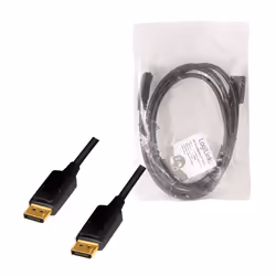 LogiLink CD0101 cavo DisplayPort 2 m Nero - Vista aggiuntiva 6