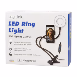 LogiLink AA0150 anello di illuminazione 24 LED - Vista aggiuntiva 8