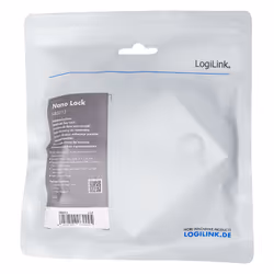 LogiLink NBS013 cavo di sicurezza Nero, Argento 1,8 m - Vista aggiuntiva 7