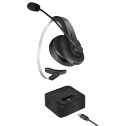 LogiLink BT0059 cuffia e auricolare Wireless A Padiglione Ufficio Bluetooth Base di ricarica Nero - Vista aggiuntiva 5