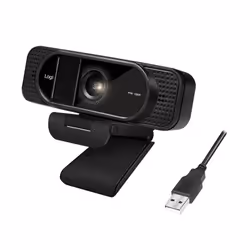 LogiLink UA0381 webcam 1920 x 1080 Pixel USB 2.0 Nero - Vista aggiuntiva 4