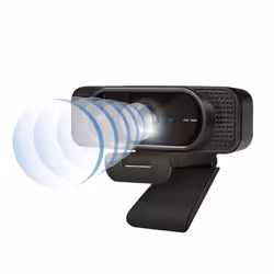 LogiLink UA0381 webcam 1920 x 1080 Pixel USB 2.0 Nero - Vista aggiuntiva 7