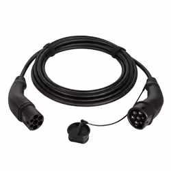LogiLink EVC0102, Nero, Type 2, Type 2, Ad angolo, Ad angolo, IP44