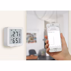 LogiLink SC0116 igrometro e psicrometro Interno Igrometro elettronico Bianco - Vista aggiuntiva 5