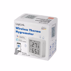 LogiLink SC0116 igrometro e psicrometro Interno Igrometro elettronico Bianco - Vista aggiuntiva 7