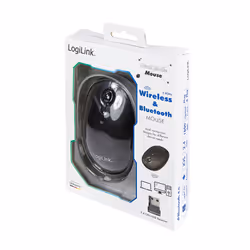 LogiLink ID0204 mouse Ufficio Ambidestro RF senza fili + Bluetooth 1600 DPI - Vista aggiuntiva 8