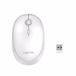 LogiLink ID0205 mouse Ufficio Ambidestro RF senza fili + Bluetooth 1600 DPI
