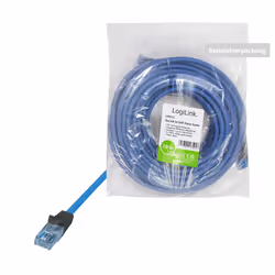 LogiLink CPP001 cavo di rete Blu 1 m Cat6a U/UTP (UTP) - Vista aggiuntiva 3