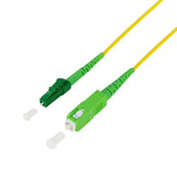 LogiLink FPSLS03 cavo InfiniBand e in fibra ottica 3 m SC LC Giallo