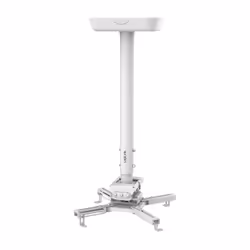 LogiLink BP0157, Soffitto, 35 kg, Bianco, Plastica, Acciaio, Manuale, 595 - 895 mm