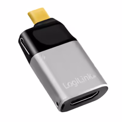 LogiLink CUA0203 adattatore per inversione del genere dei cavi USB Type-C HDMI tipo A (Standard) Nero, Grigio