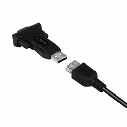 LogiLink AU0002F scheda di interfaccia e adattatore RS-232, USB 2.0