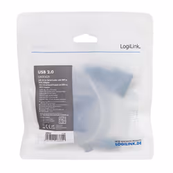 LogiLink UA0042B convertitore/ripetitore/isolatore seriale USB 2.0 RS-232 Verde, Trasparente - Vista aggiuntiva 4