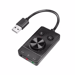 LogiLink UA0397, USB tipo A, 16 bit / 48 kHz, 37 mm, 65,1 mm, 17,5 mm, 29,5 g
