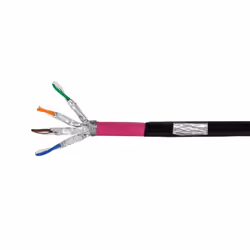 LogiLink CPV0080, 25 m, Cat7, S/FTP (S-STP), Nero