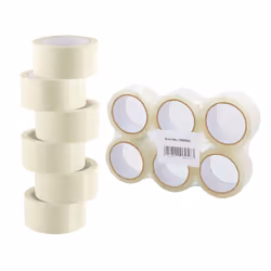 LogiLink TAPE03 nastro adesivo Adatto per uso interno 66 m Trasparente - Vista aggiuntiva 7