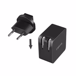 LogiLink PA0302 Caricabatterie per dispositivi mobili Universale Nero AC Ricarica rapida Interno - Vista aggiuntiva 4