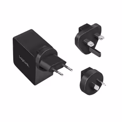 LogiLink PA0302 Caricabatterie per dispositivi mobili Universale Nero AC Ricarica rapida Interno - Vista aggiuntiva 5