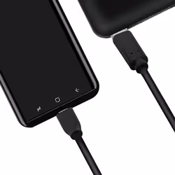 LogiLink CU0197 cavo USB USB 2.0 1 m USB C Micro-USB B Nero