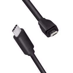 LogiLink CU0197 cavo USB USB 2.0 1 m USB C Micro-USB B Nero - Vista aggiuntiva 4