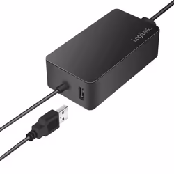 LogiLink PA0309 Caricabatterie per dispositivi mobili Computer portatile Nero AC Interno