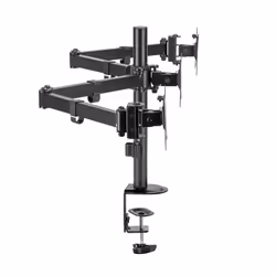 LogiLink BP0173 Supporti a parete per TV 68,6 cm (27") Scrivania Nero - Vista aggiuntiva 5