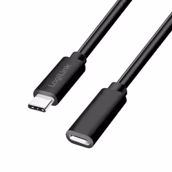 LogiLink CU0211, 2 m, USB C, USB C, USB 2.0, 0,48 Gbit/s, Nero