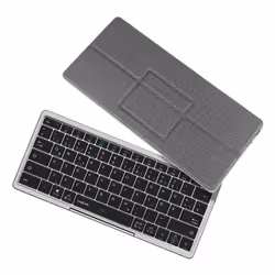 LogiLink ID0214 tastiera Casa/ufficio Bluetooth QWERTZ Tedesco Grigio - Vista aggiuntiva 4