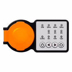 LogiLink ET0015 timer elettrico Nero, Arancione Timer giornaliero/settimanale - Vista aggiuntiva 2