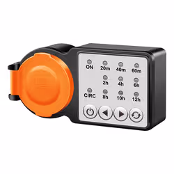 LogiLink ET0015 timer elettrico Nero, Arancione Timer giornaliero/settimanale - Vista aggiuntiva 4